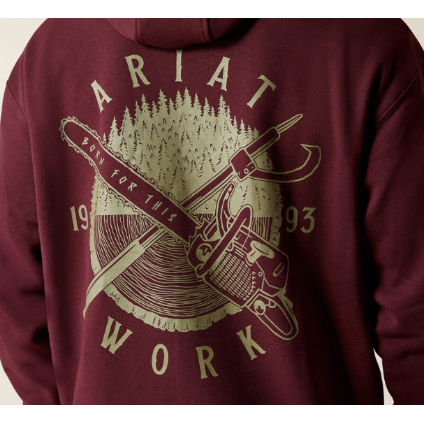 Ariat Men's Rebar Workman Chainsaw Hoodie - Assorted Colours
