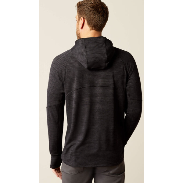 Ariat Men's Rebar Gridwork Hoodie - Black