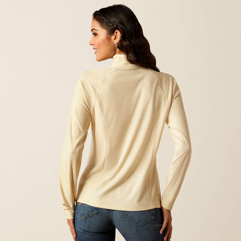 Ariat Women's Laguna 1/4 Long Sleeve Shirt - Summer Sand