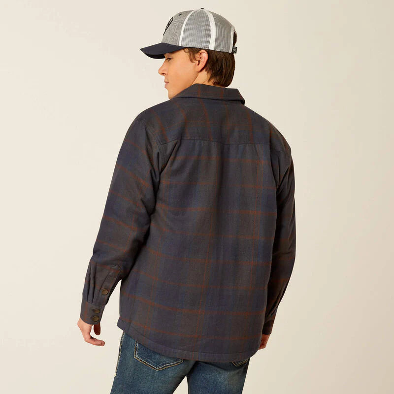 Ariat Men's Herbert Retro Shirt Jacket- Parisian Night