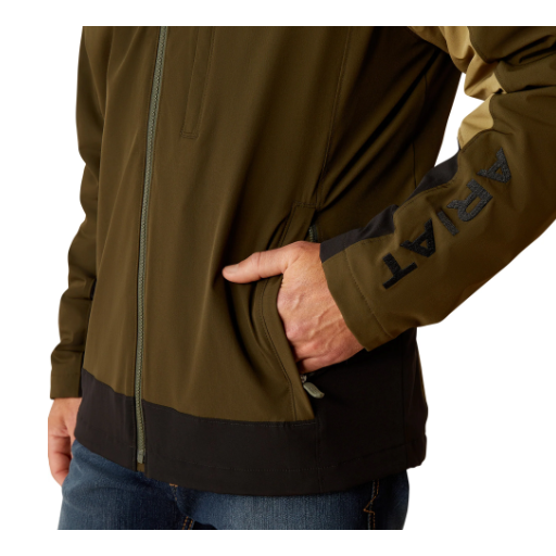 Ariat Men's Pioneer Stretch Shell Jacket - Relic