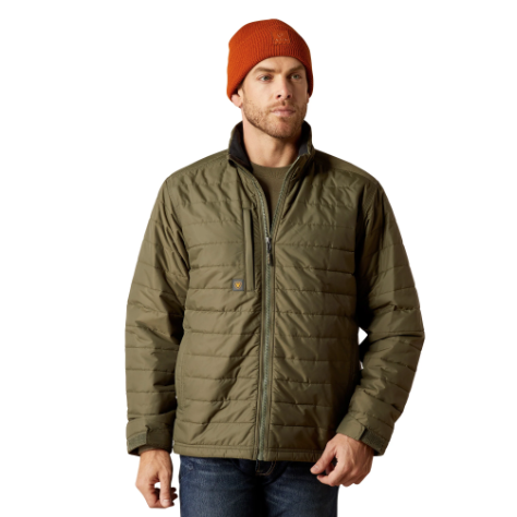 Ariat Men's Rebar Cordura Ripstop Lightweight Insulated Jacket - Green