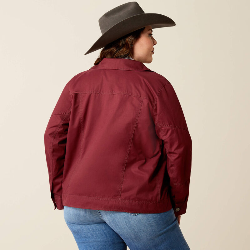 Ariat Women's Grizzly Rancher Jacket- Tawny Port