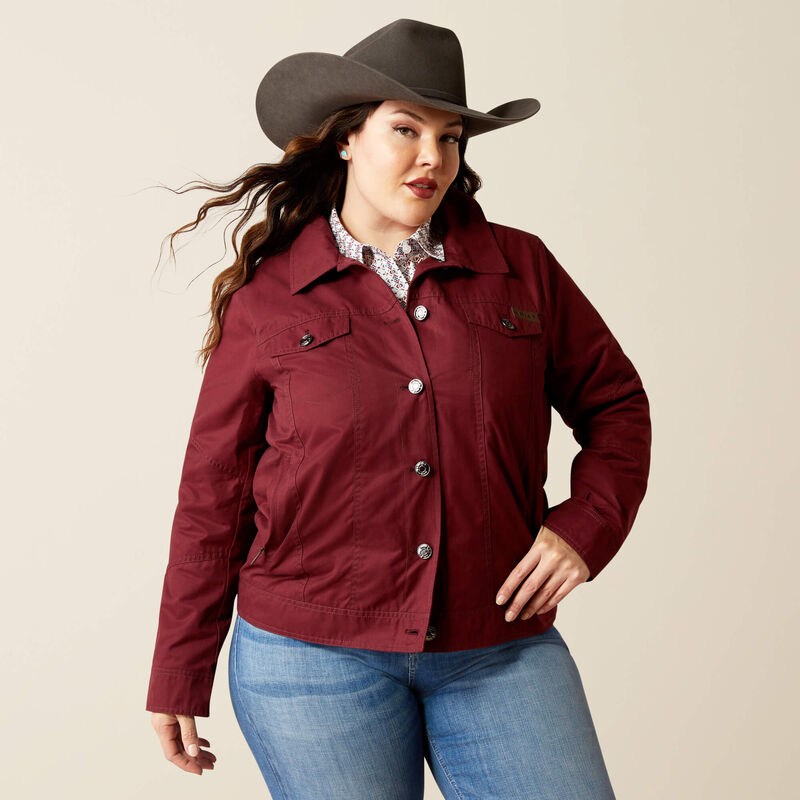 Ariat Women's Grizzly Rancher Jacket- Tawny Port