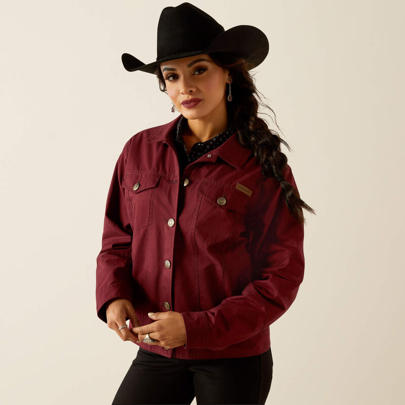 Ariat Women's Grizzly Rancher Jacket- Tawny Port