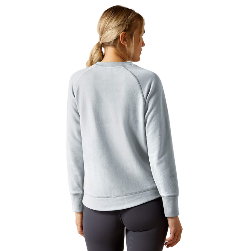 Ariat Women's Benicia Sweatshirt - Cerulean Heather