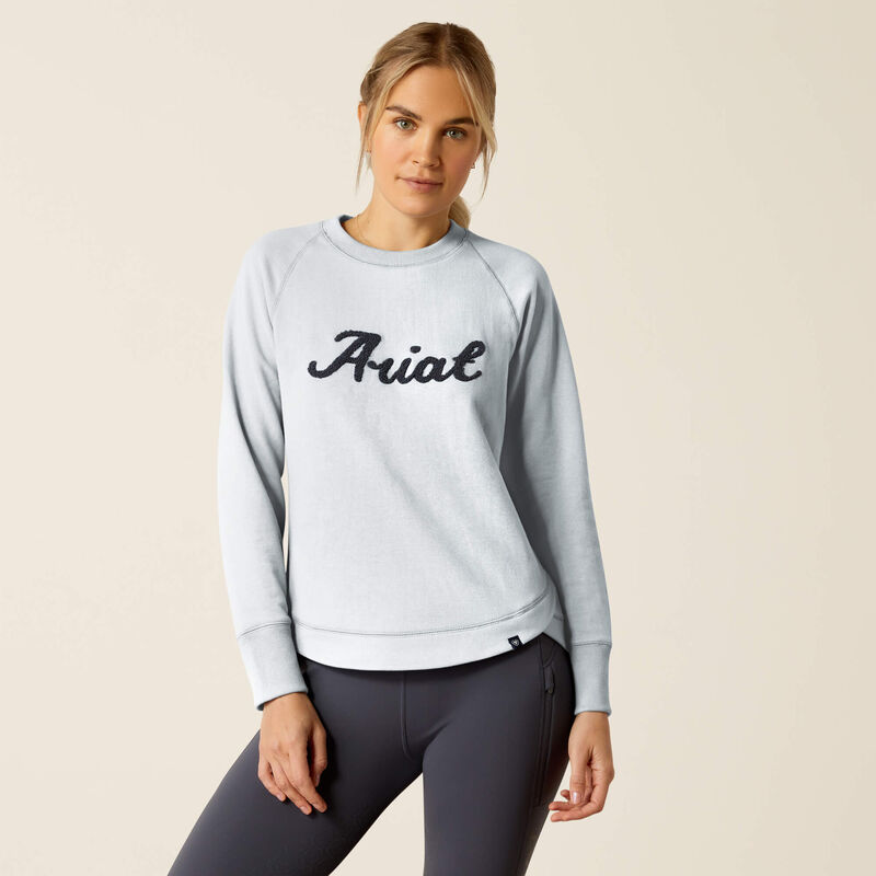 Ariat Women's Benicia Sweatshirt - Cerulean Heather