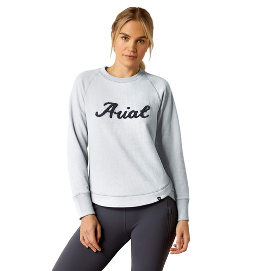 Ariat Women's Benicia Sweatshirt - Cerulean Heather