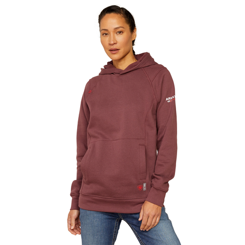Ariat Women's FR Pullover Hoodie - Catawba Grape