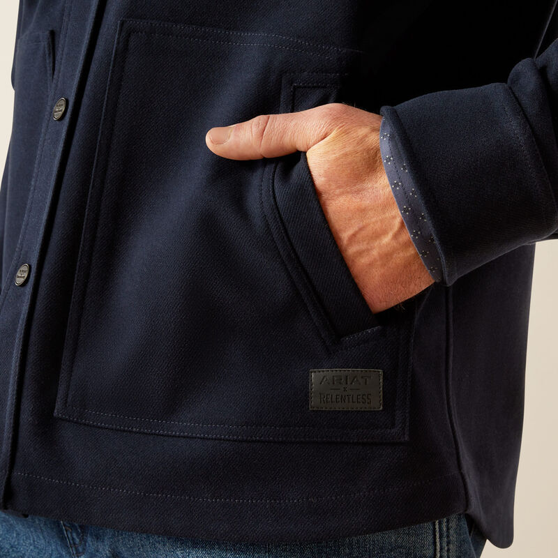 Ariat Men's Relentless Amarillo Shirt Jacket - Navy