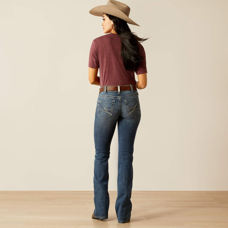 Ariat Women's Mid Rise Amora Boot Cut Jeans - Toronto