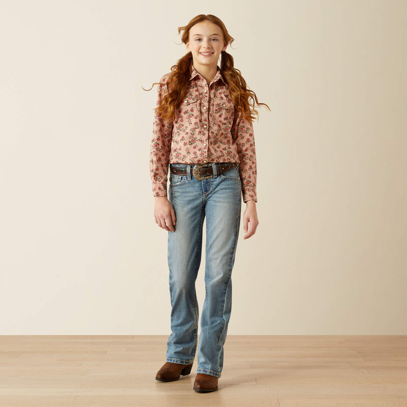 Ariat Girl's Amora Boot Cut Jeans - Colorado