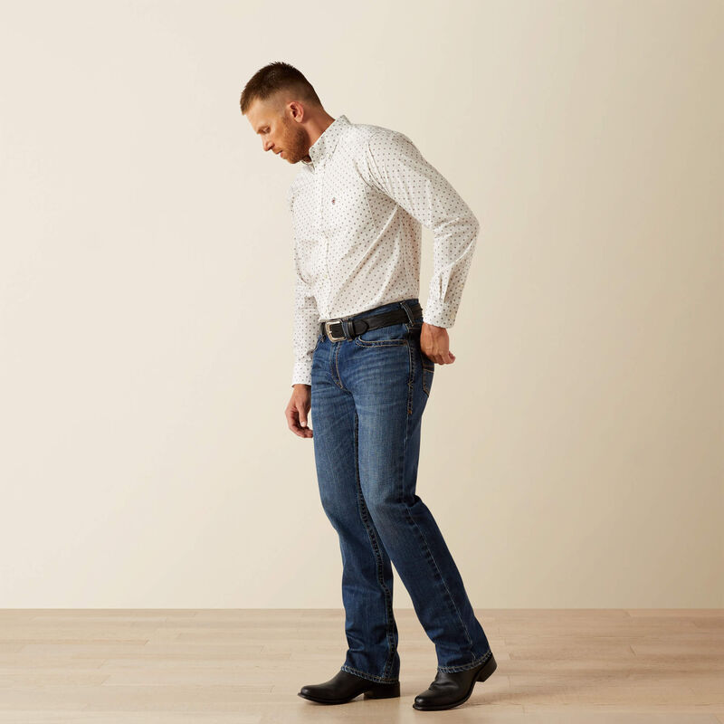 Ariat Men's M4 M4 Relaxed Buckeye Straight Leg Jeans - Newton