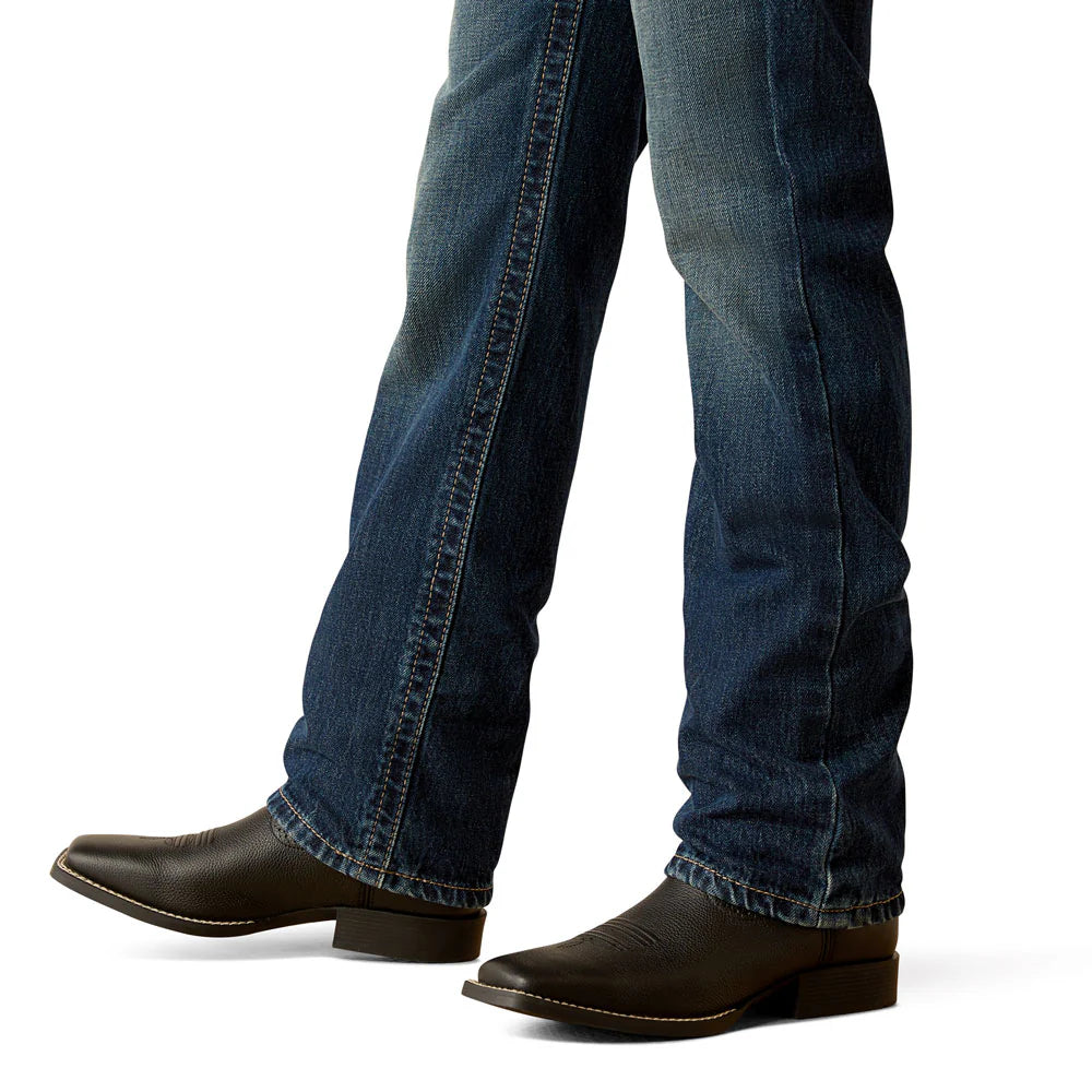 Ariat Boy's B5 Slim Nate Straight Leg Jeans - Cyclone