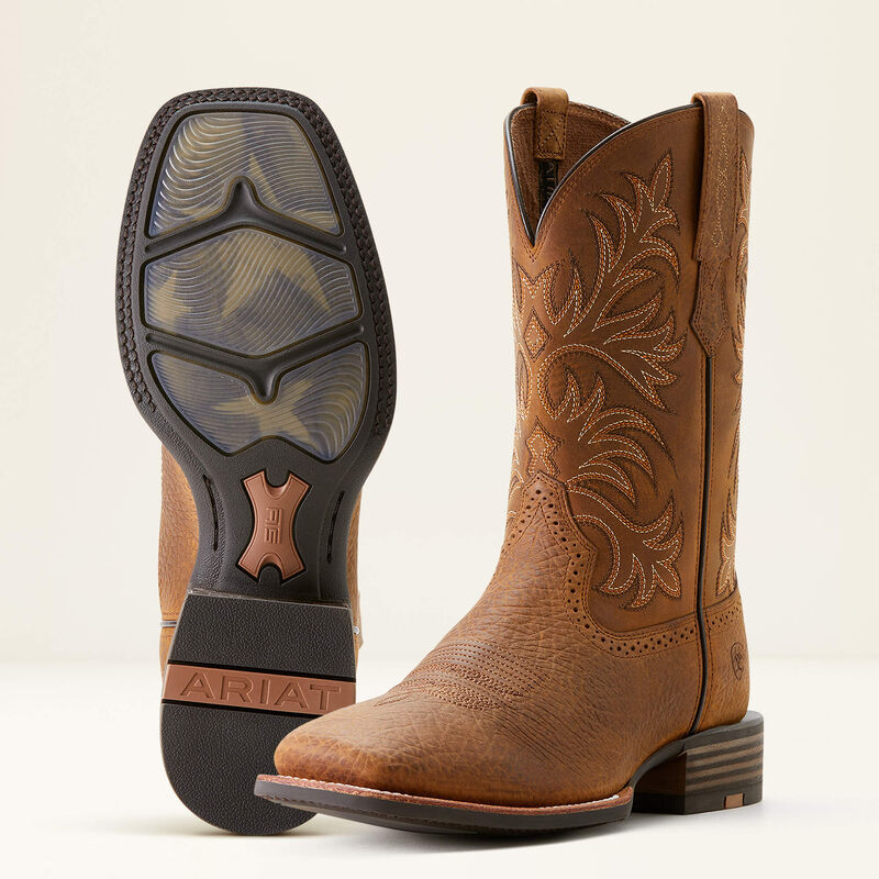 Ariat Men's Oakwood Western Boot - Oakwood Earth