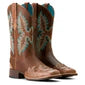 Ariat Women's Bryce Canyon Floral Embossed Boot - Tan & Sassy Brown