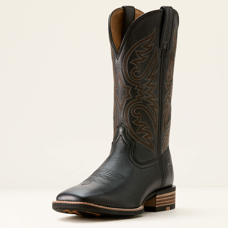 Ariat Men's Ricochet Cowboy Boot - Black Carbon