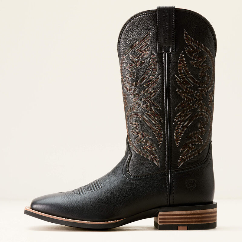 Ariat Men's Ricochet Cowboy Boot - Black Carbon