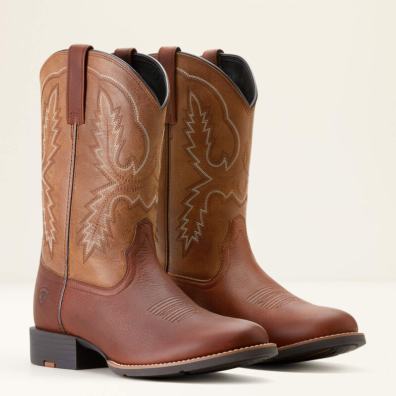 Ariat Mens Sport Herdsman Western Boots - Peanut Butter – Irvine