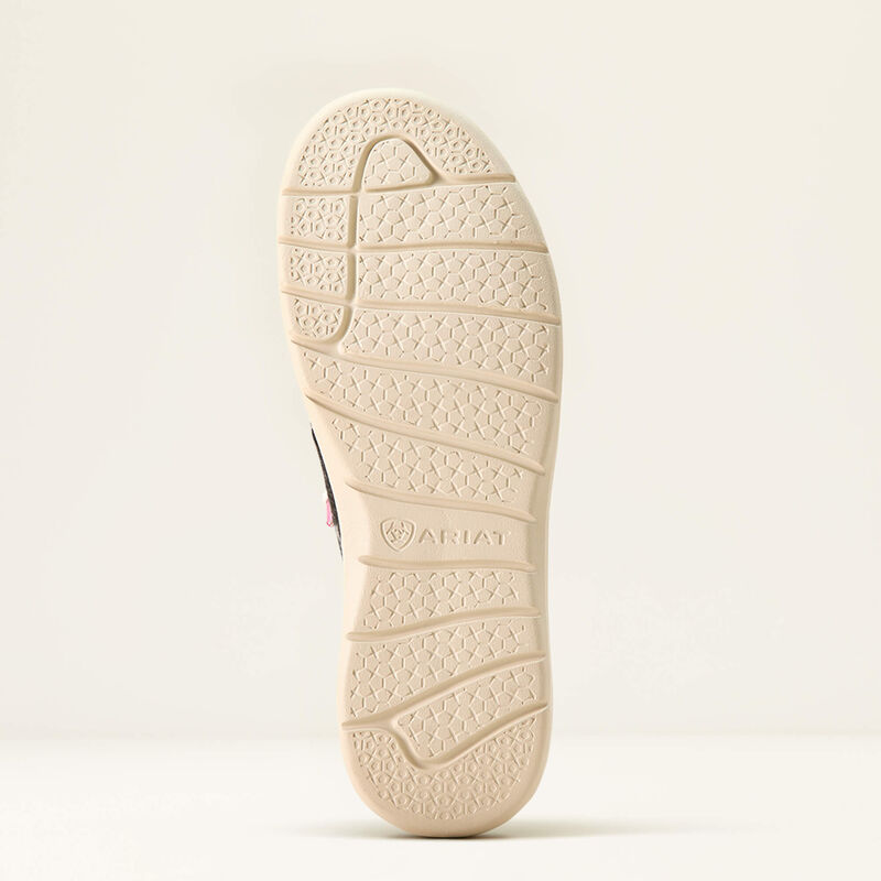 Ariat Women's Hilo Flannel Blanket Shoes - Black & White