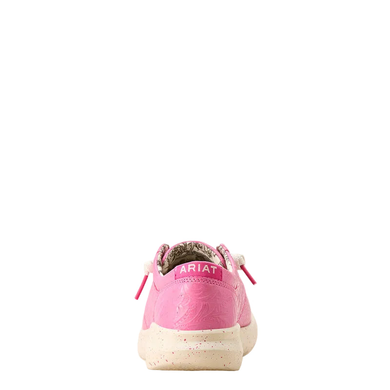 Ariat Women's Hilo Floral Embossed Shoes - Hot Pink
