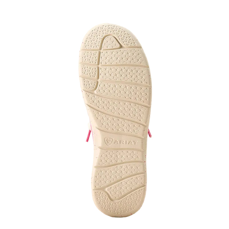 Ariat Women's Hilo Floral Embossed Shoes - Hot Pink