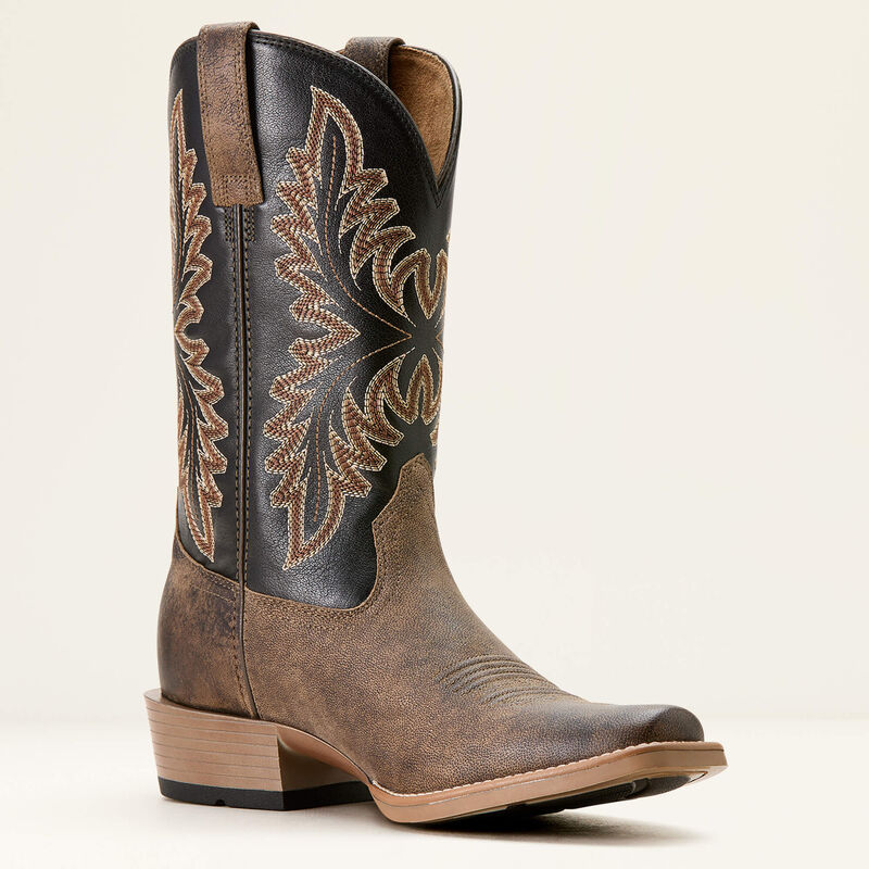 Ariat Men's Renegade Cowboy Boot - Stone & Black