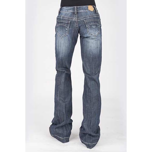 Tin Haul Apparel Women's Ella Trouser Jean- Blue