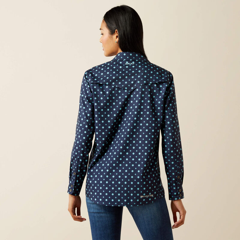 Ariat Women's Western VentTEK Stretch Shirt - Foulard
