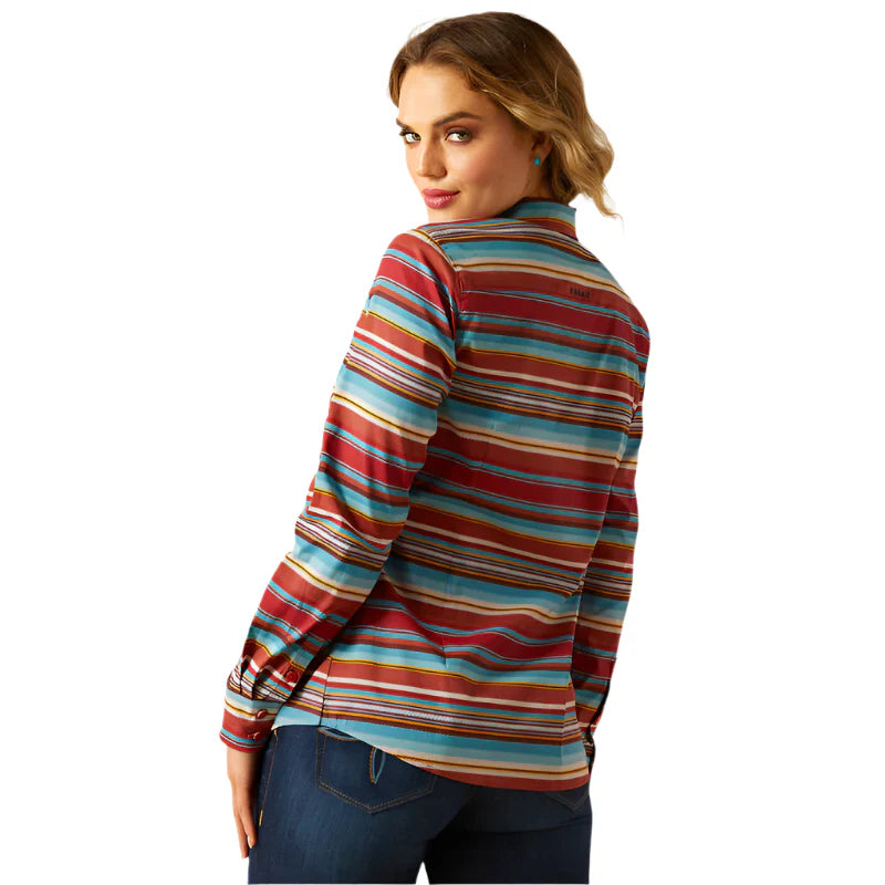 Ariat Women's Team Kirby Stretch Shirt - Iris Serape