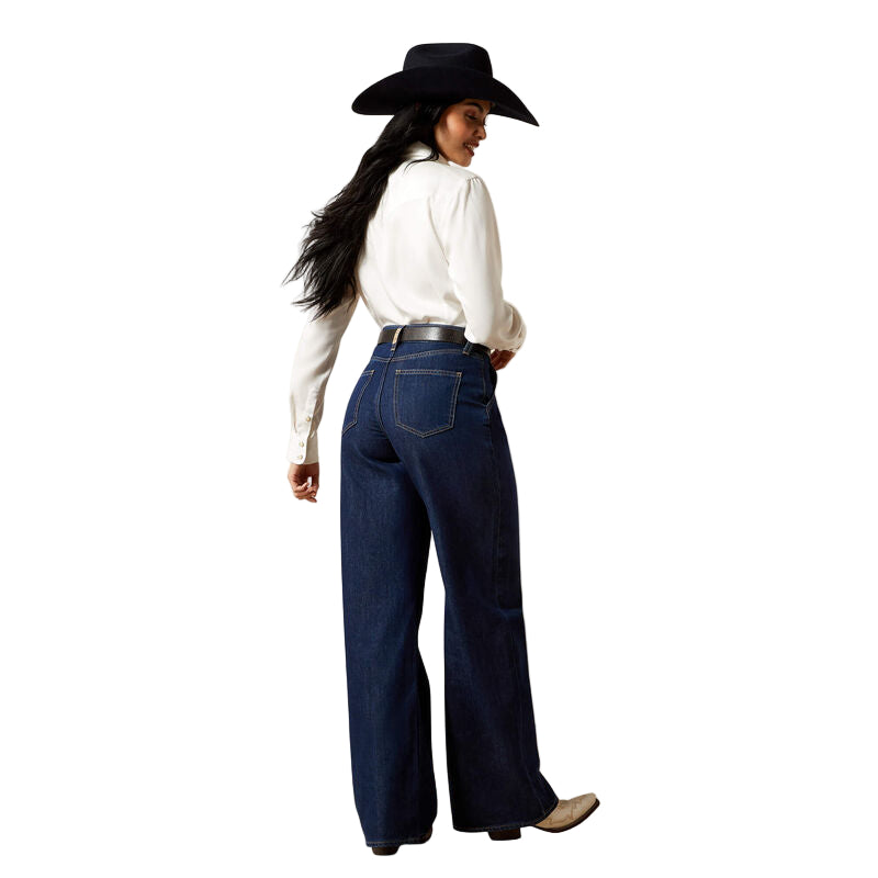 Ariat Women's Ultra High Rise Pleated  Trouser Jean - Chester