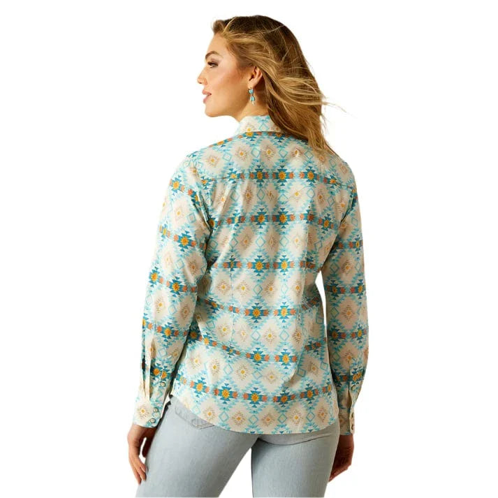 Ariat Women's Everyday Western Long Sleeve Shirt - Cayo Print