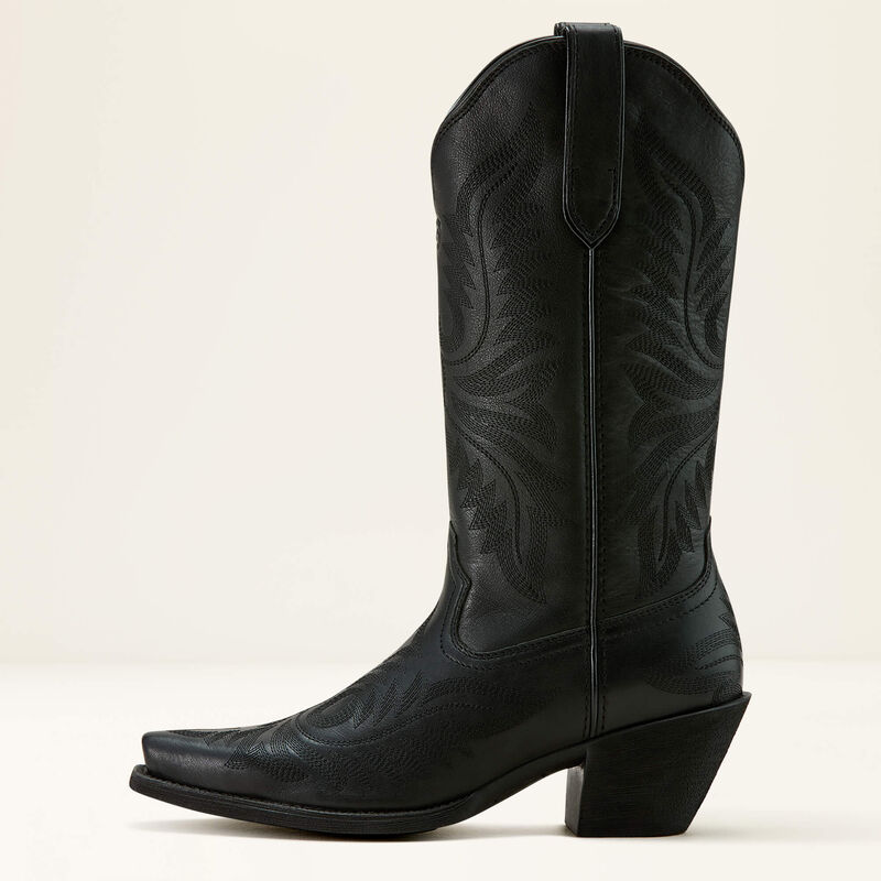 Ariat Women's Round Up Collins Western Boots - Sup0ple Black