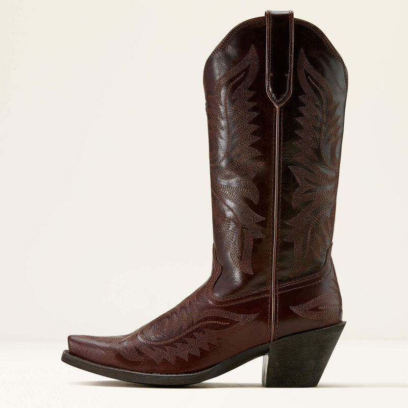 Ariat Women's Round Up  Collins  Western Boots - Mahognay