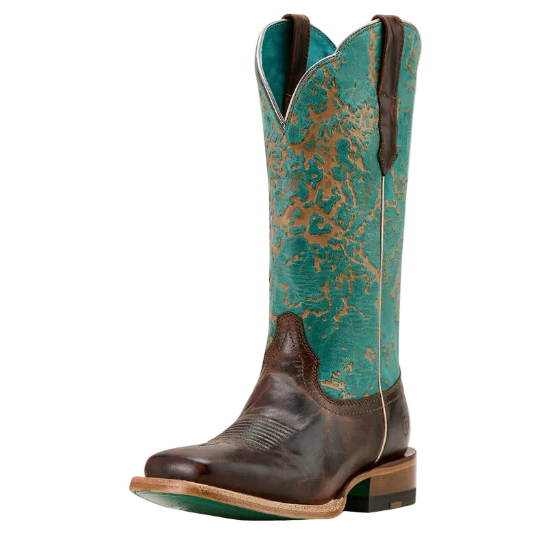 Frontier Farrah Wide Square Toe Western Boot