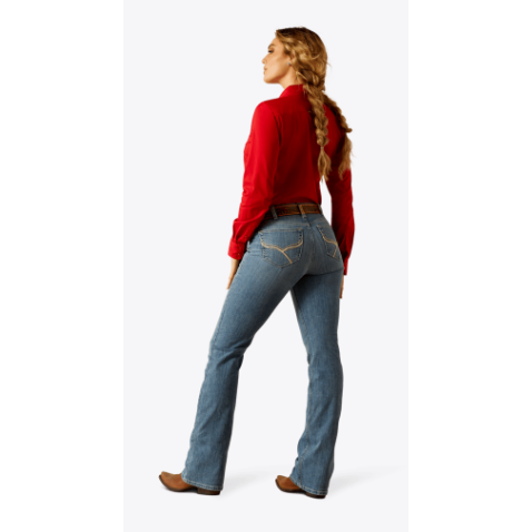 Ariat Women's High Rise Cecilia Boot Cut Jeans - Veracruz