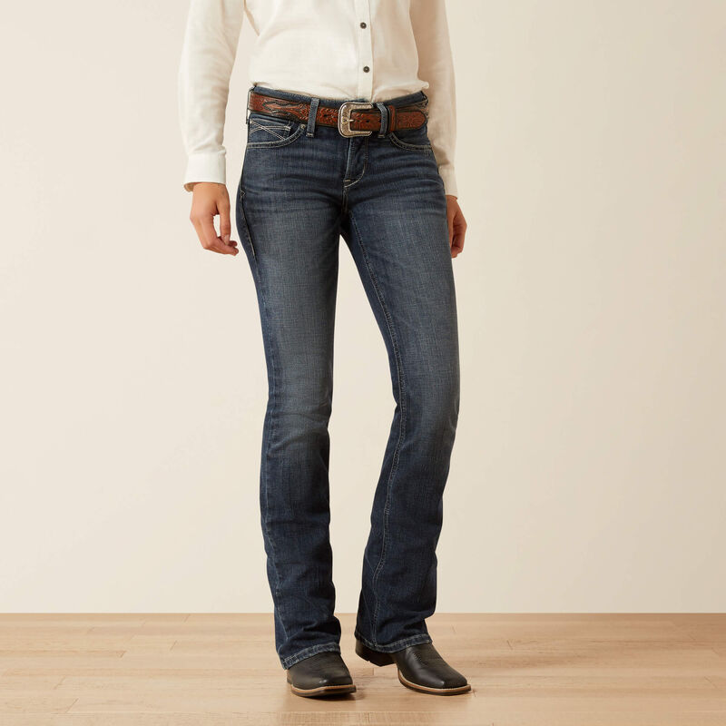 Ariat Women's Perfect Rise Esti Boot Cut Jean- Missouri
