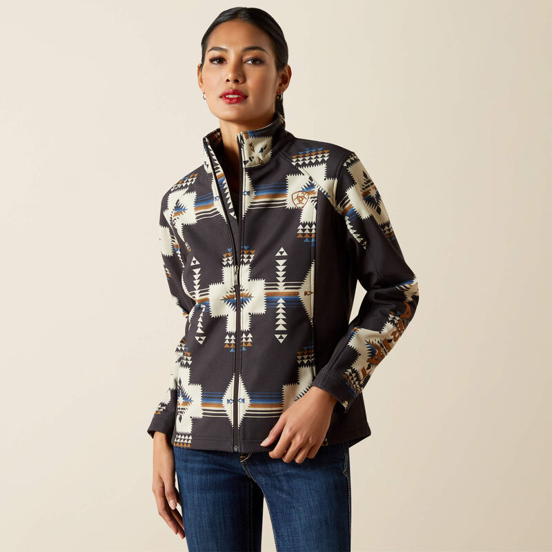 Ariat Women's Ariat Logo Softshell Print Jacket - Multiple Colours