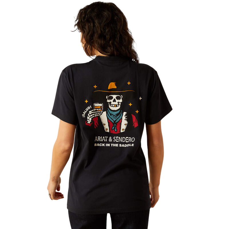 Ariat Unisex Sendero When Life Gives You Agaves T-Shirt - Black