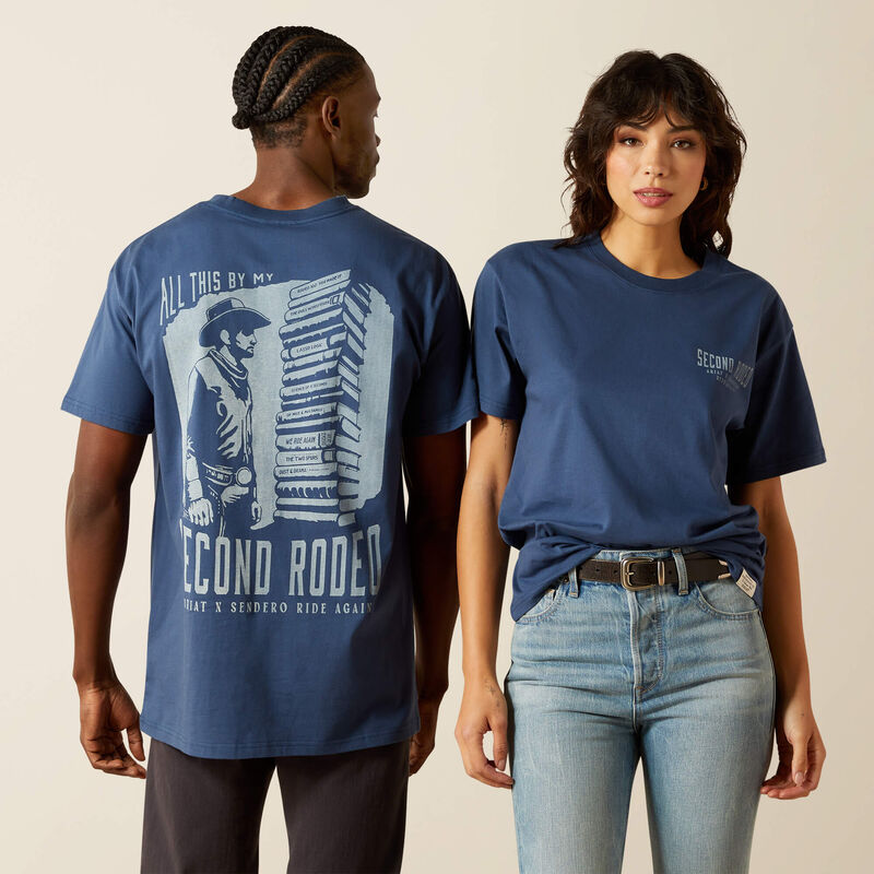 Ariat Unisex Sendero Second Rodeo T-Shirt - Dark Denim