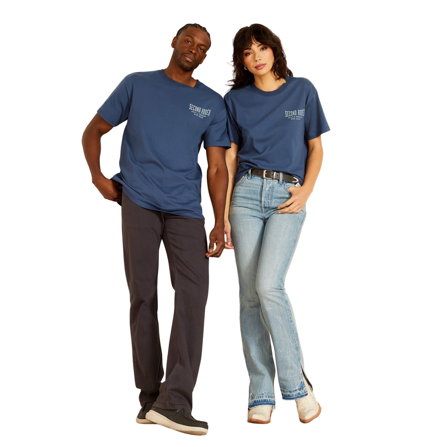 Ariat Unisex Sendero Second Rodeo T-Shirt - Dark Denim