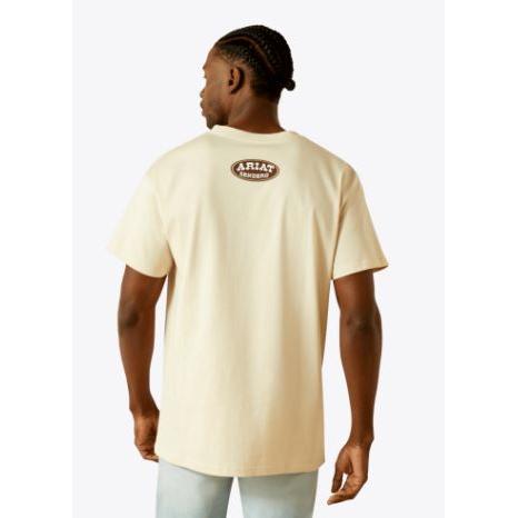 Ariat Men's Sendero Slow Horses T-Shirt - Sandshell