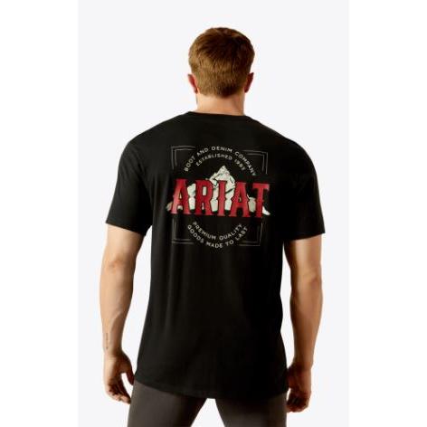 Ariat Men's NAB Mountain T-Shirt - Black
