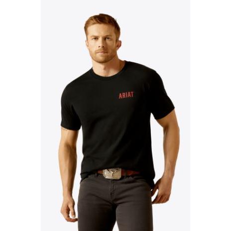Ariat Men's NAB Mountain T-Shirt - Black