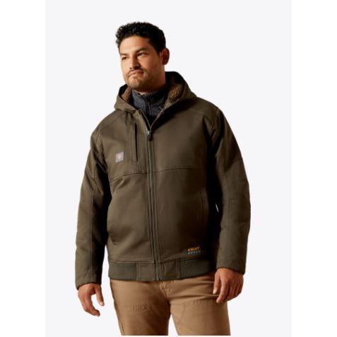 Ariat Men's Rebar DuraCanvas Jacket - Earth