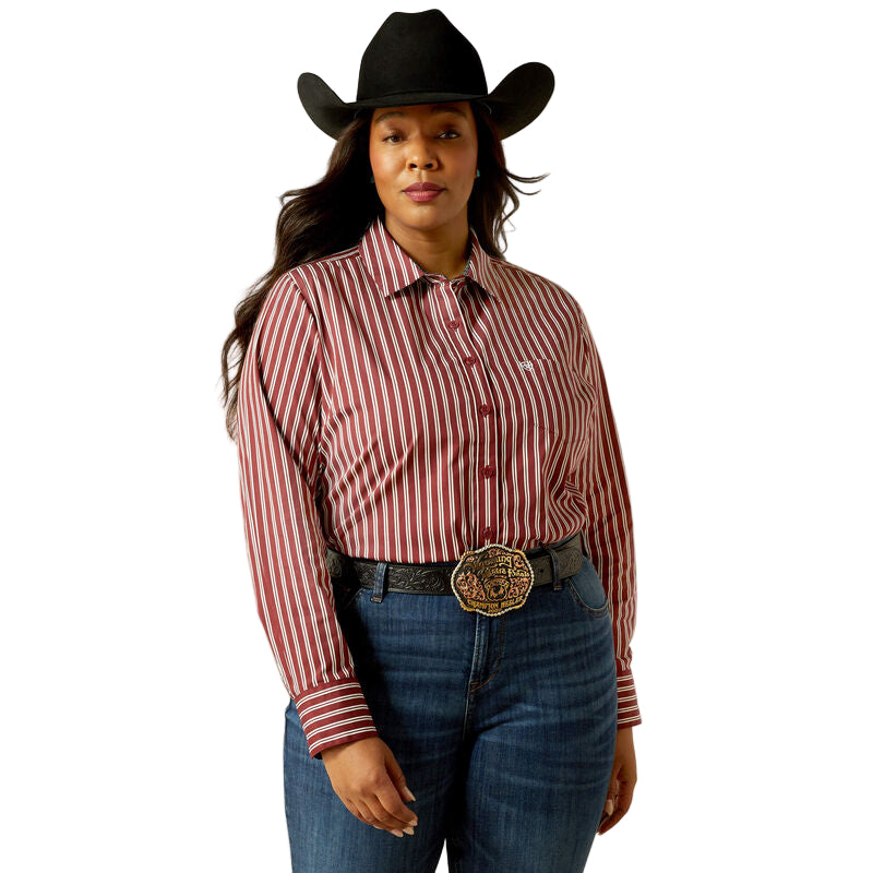 Ariat Women's Kirby Long Sleeve Stretch Shirt -Multiple Colours - Irvine Tack & Western Wear