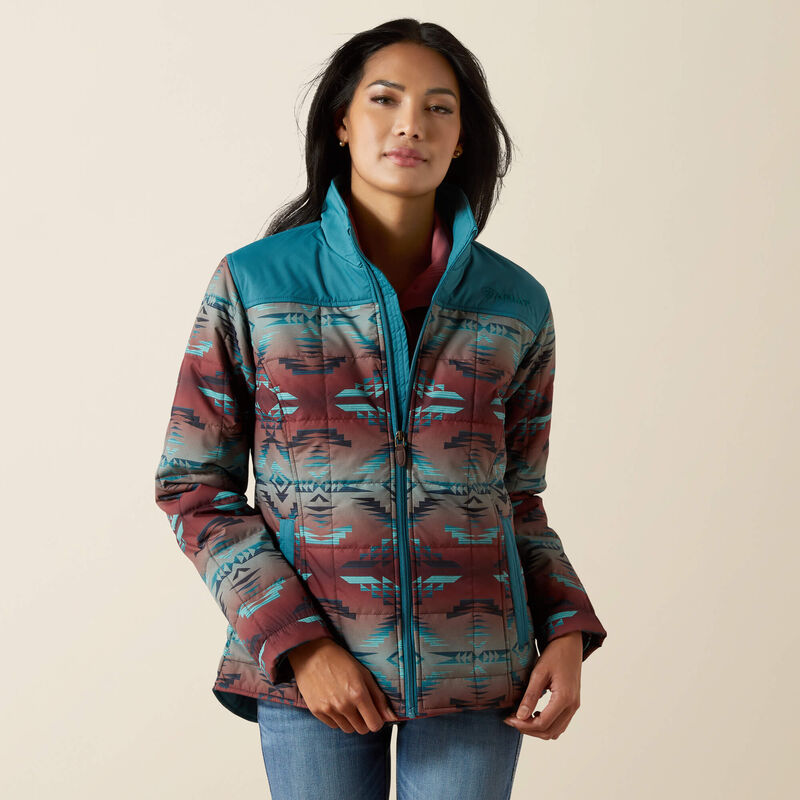 Ariat Women's Crius Insulated Jacket - Dragonfly Inez Print
