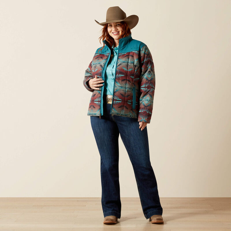 Ariat Women's Crius Insulated Jacket - Dragonfly Inez Print