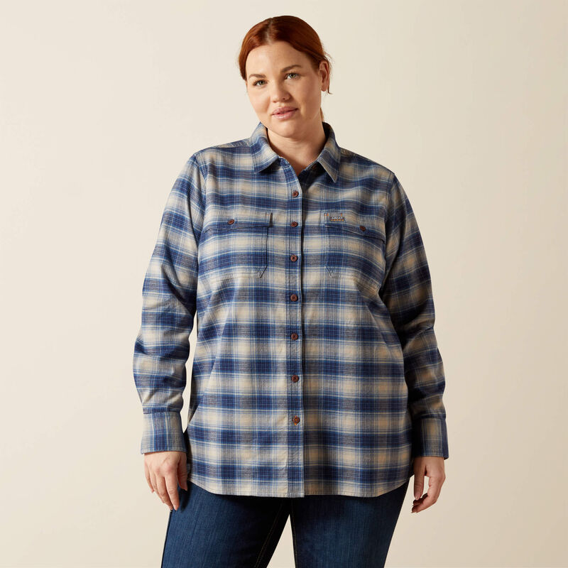 Ariat Women's Rebar Flannel DuraStretch Work Shirt - Multiple Colours