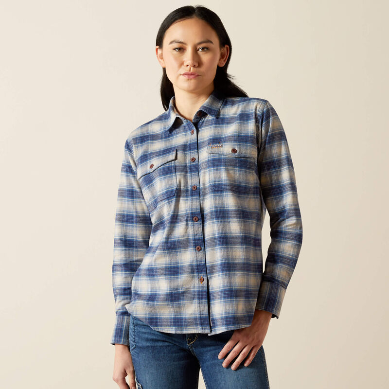 Ariat Women's Rebar Flannel DuraStretch Work Shirt - Multiple Colours